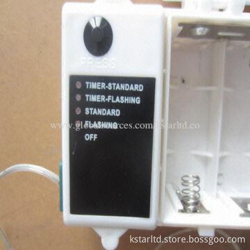 3*D Type Battery Lights with Multifunction Battery Box with Timer, Waterproof for Outdoor